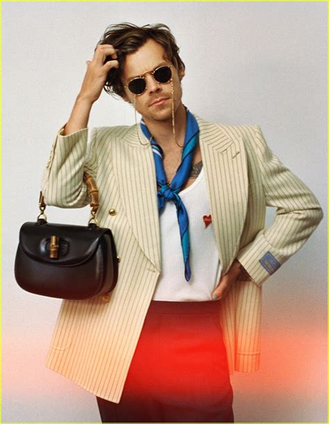 harry styles gucci bags|harry styles gucci looks.